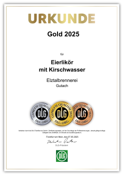 Advocaat Eierlikör mit Kirschwasser 20%vol 1,0l