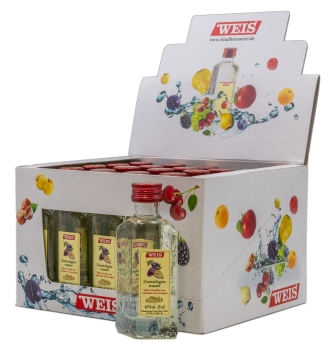 Schwarzwälder Zwetschgenwasser 40%vol VK 25x20ml