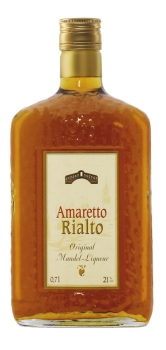 Amaretto-Rialto-Mandel-Likör 21,5%vol 0,7l