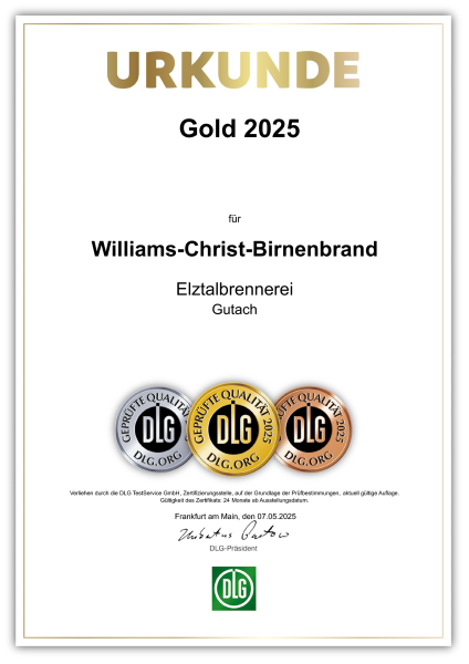 Williams-Christ-Birne 40%vol 1,0l