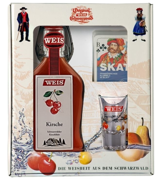 Geschenkpackung Klein Schwarzwälder Kirschlikör 20%vol 200ml