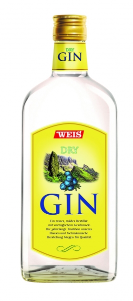 Gin 37,5%vol 0,7l