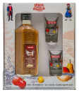Geschenkpackung Holzscheitflasche Schwarzwald-Creme 17% 200ml